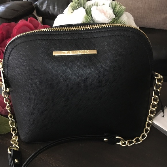 steve madden black crossbody purse